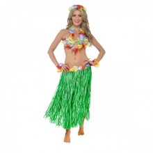 Костюм на Гавайскую вечеринку (зеленая юбка)